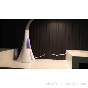 Table Lamps Home Student Kids With Bladeless Fan And Rgb Decor Led Light Feature
